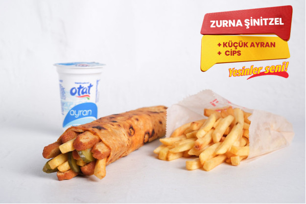 Zurna Şinitzel Menü
